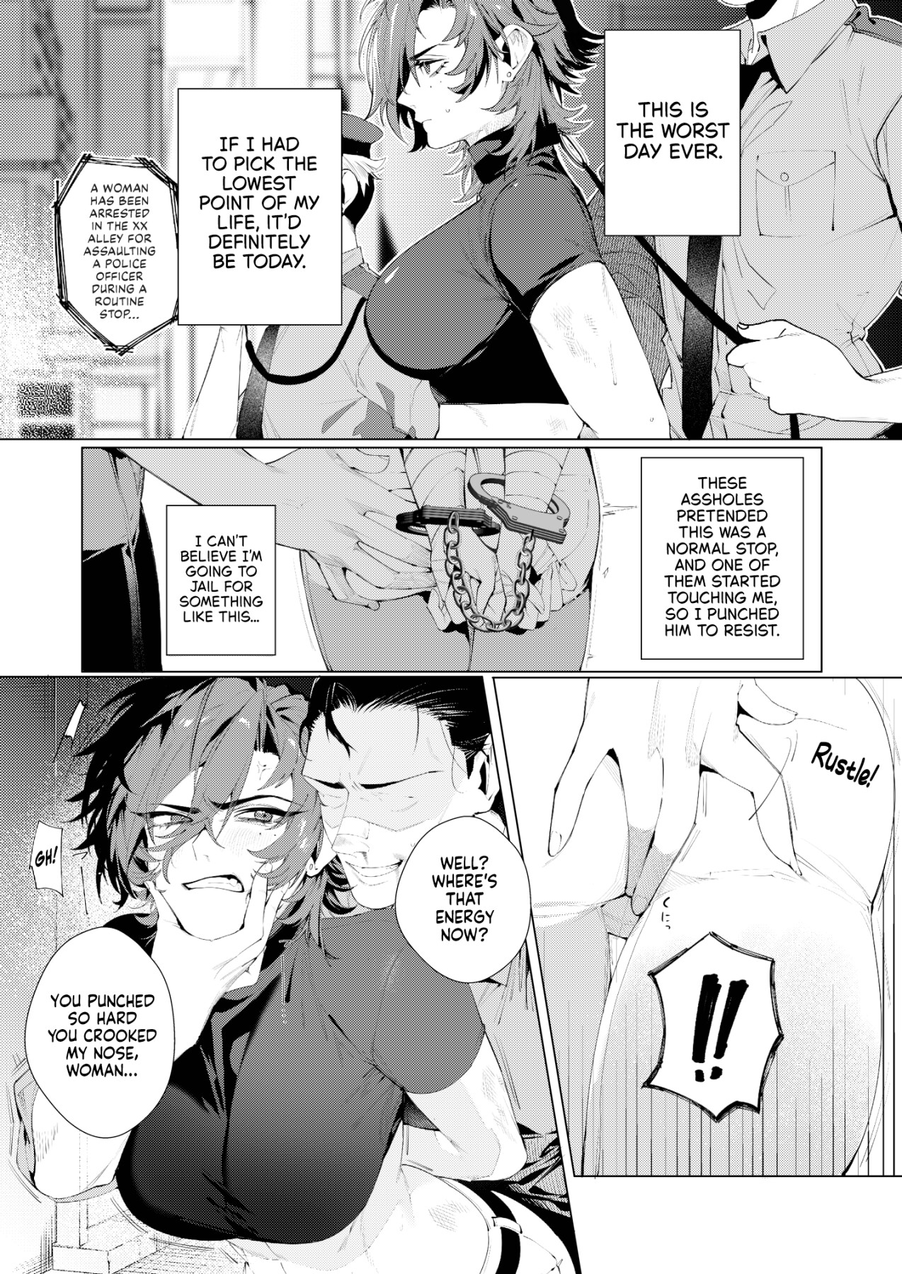 Hentai Manga Comic-Prison of Defilement 1-Read-2